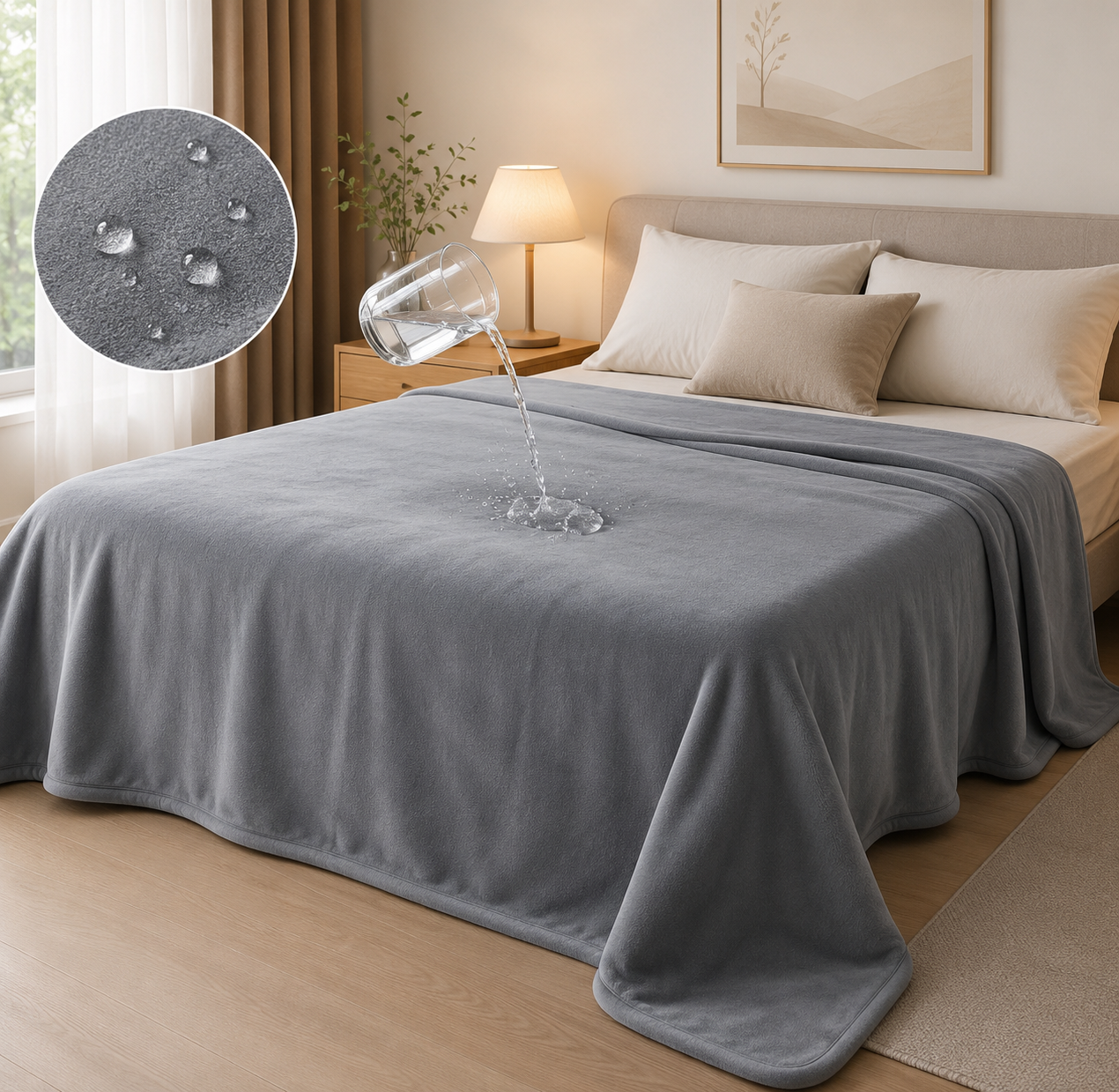 AquaShield™ – Couverture Imperméable Premium pour Animaux 🐶🐱🛏️