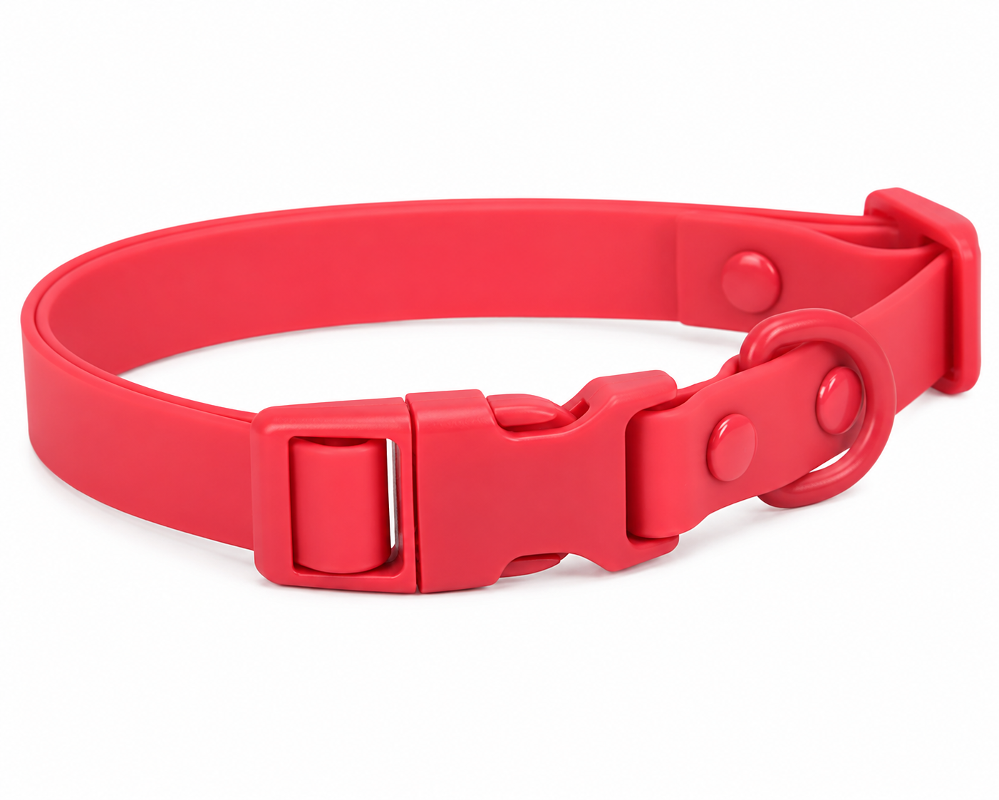 COLLIER POUR CHIEN WATERPROOF - CORAIL ECLATANT