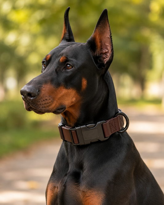 Collier Waterproof pour Chien - Couleur Chocolat