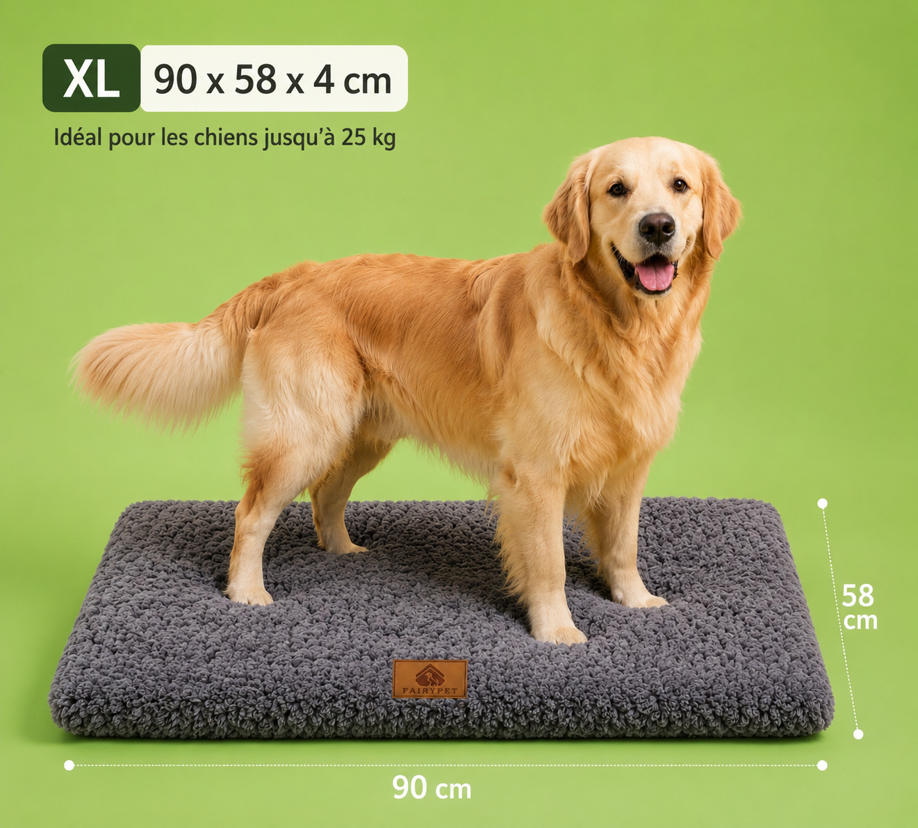 Tapis Moelleux Apaisant pour Chien 🐶☁️
