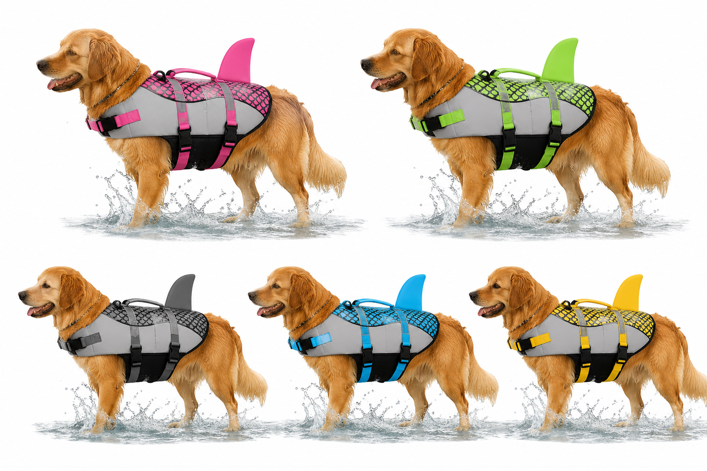 GILET DE SAUVETAGE POUR CHIEN