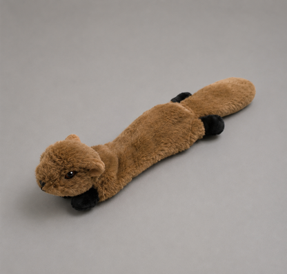 🐿️ SquirrelBuddy™ – Peluche Écureuil XXL pour Chien 🤎🐾