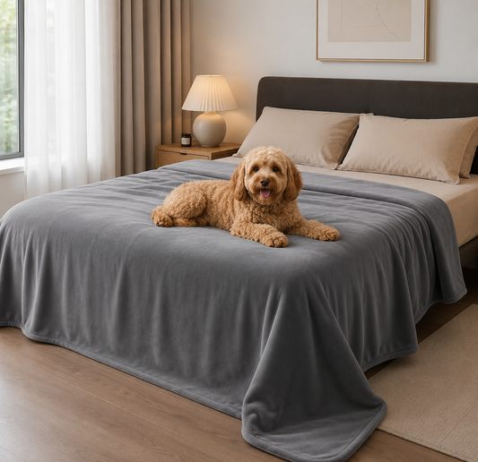 AquaShield™ – Couverture Imperméable Premium pour Animaux 🐶🐱🛏️