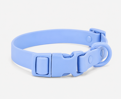 COLLIER POUR CHIEN WATERPROOF - BLEU CIEL