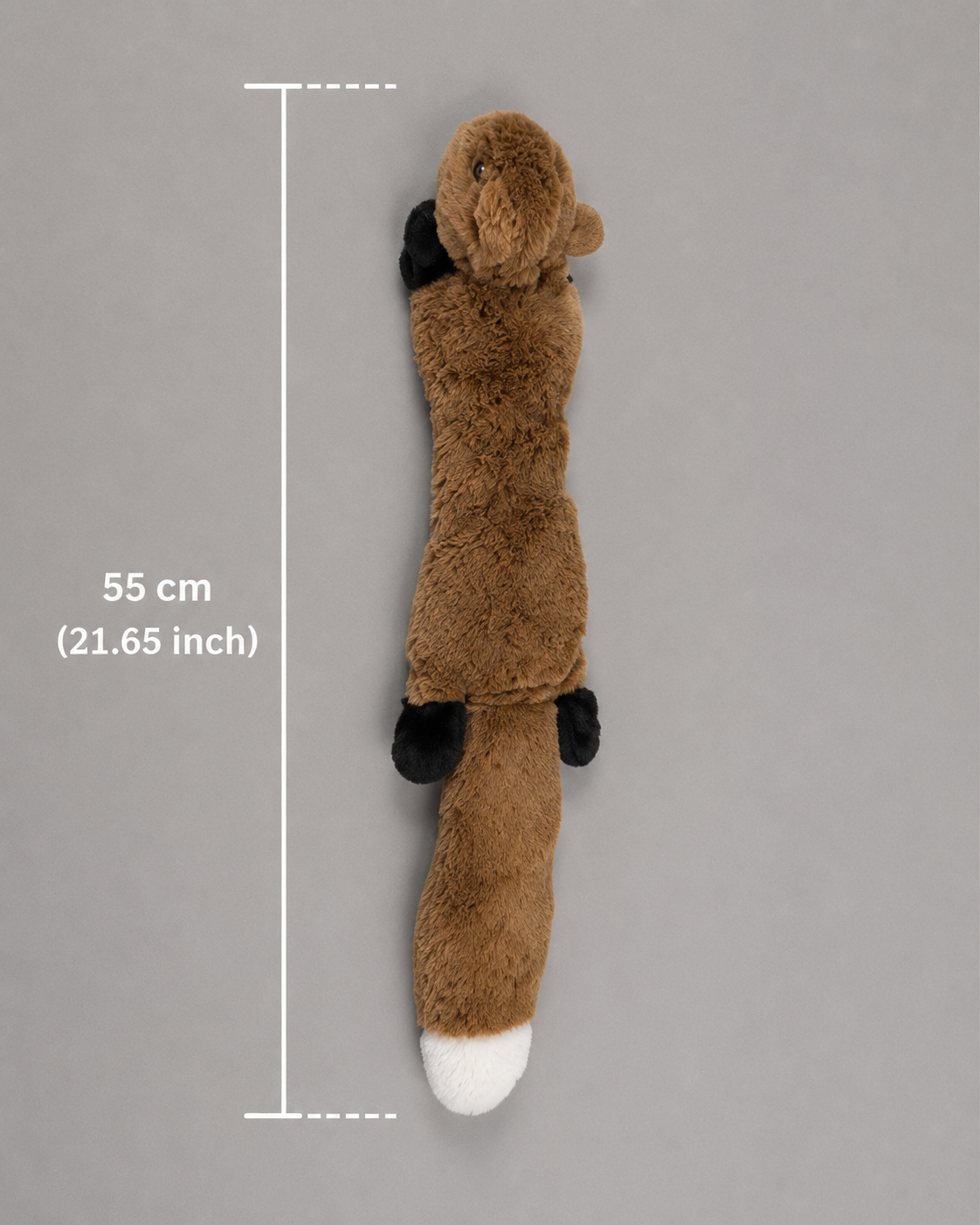 🐿️ SquirrelBuddy™ – Peluche Écureuil XXL pour Chien 🤎🐾