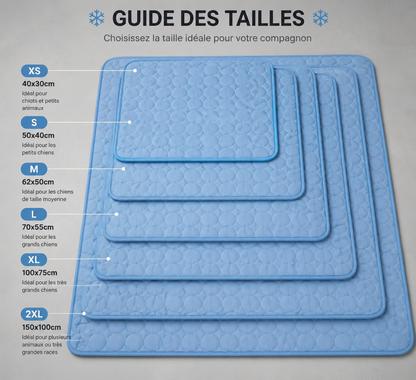 FrostPaw™ – Tapis Rafraîchissant Confort pour Chien ❄️🐾