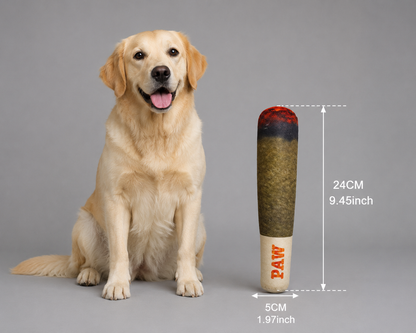 🐾 SmokeBuddy™ – Peluche Humoristique pour Chien 💚🧸