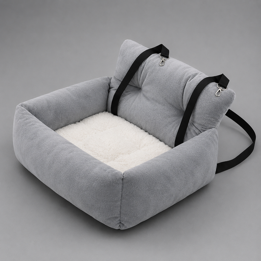 CozyRide™ – Siège Auto Confort pour Chien 🚗🐶