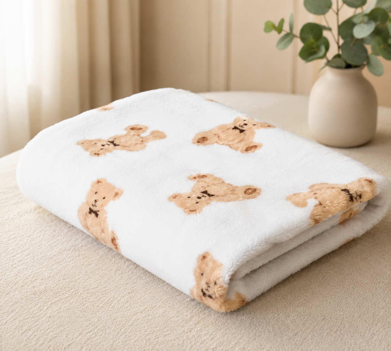 TeddyPlaid™ – Couverture Polaire Ultra Douce pour Chien & Chat 🐶🐱🧸