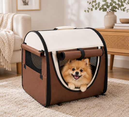 SAC DE TRANSPORT PLIABLE POUR CHIEN ET CHAT