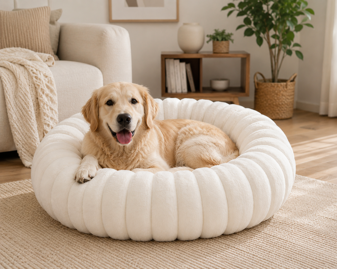 Coussin Cocoon Ultra Doux pour Chien 🐶☁️