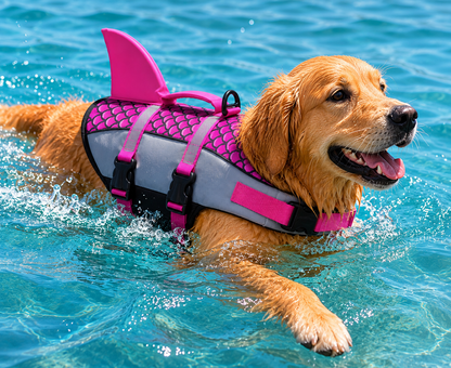 GILET DE SAUVETAGE POUR CHIEN